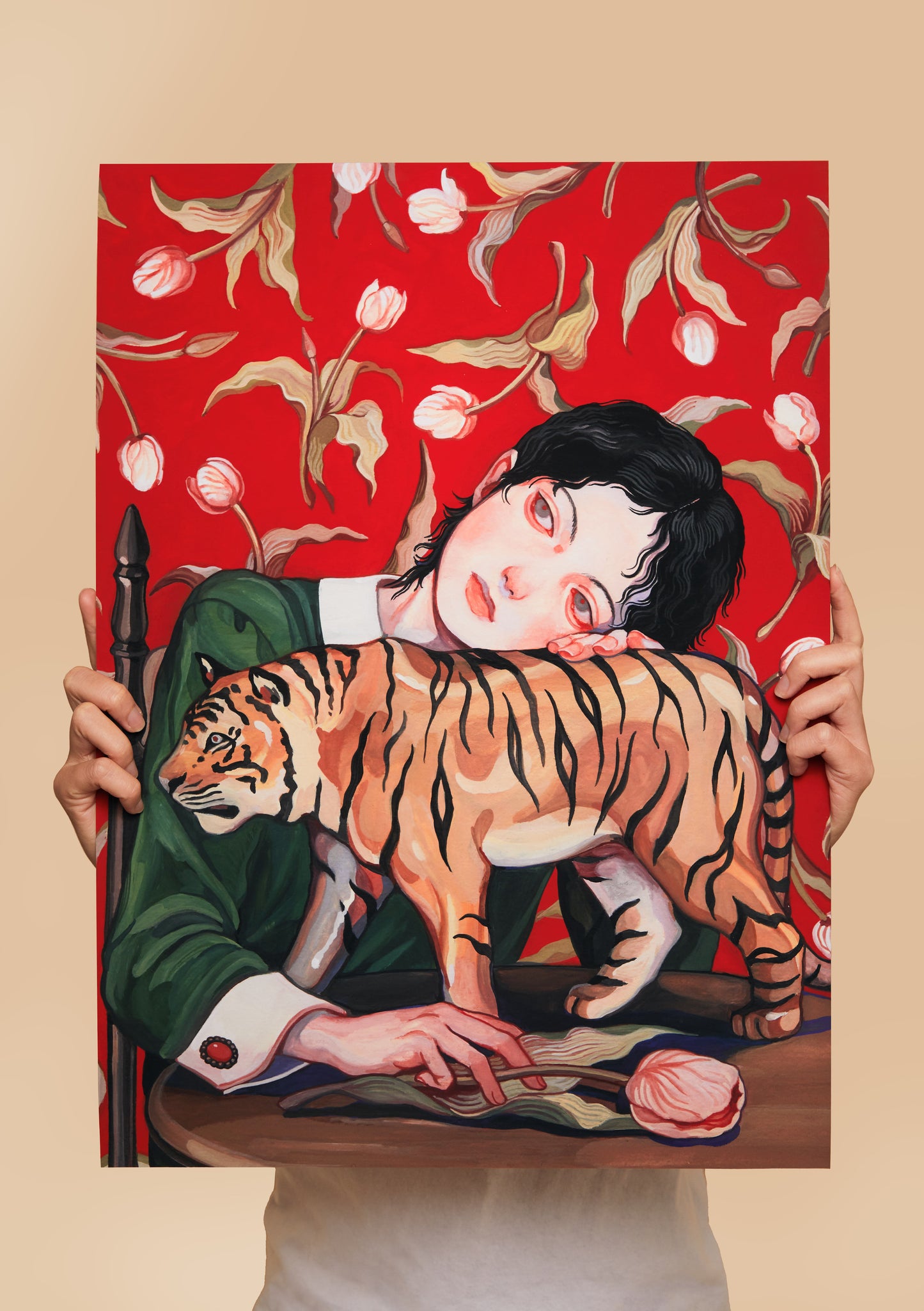 Sanho  - Limited Edition Print - My Porcelain Tiger